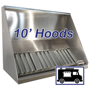 10' Concession Vent Hoods