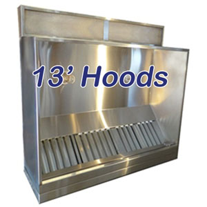 13' Standard Vent Hood