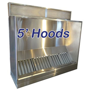 5' Standard Vent Hood