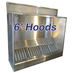 6' Vent Hoods