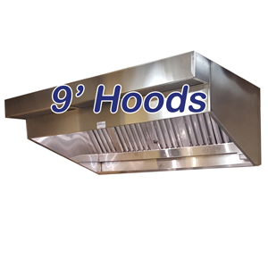 9' Sloped Canopy Hoods