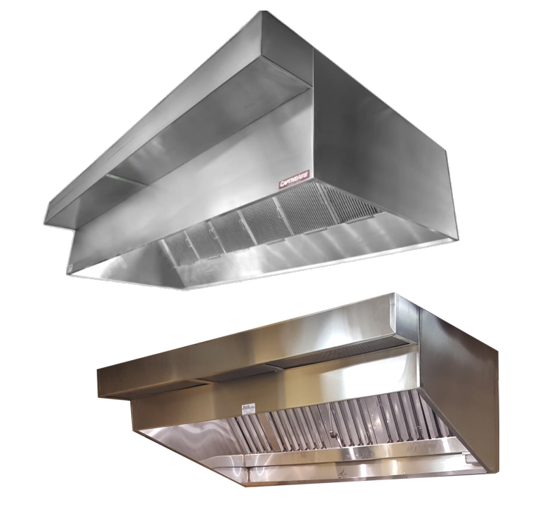 Vent Hoods Canopy, Shallow Front and Concession