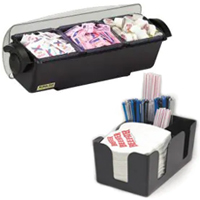 Bar Caddies / Organizers / Condiment Holders