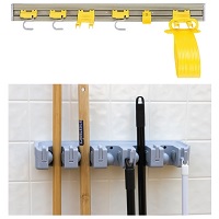 Broom and Mop Racks / Hangers and Closet Organizers