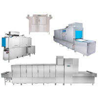Conveyor Dishwashers & Flight Type Dishwashers