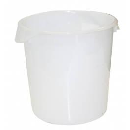 Rubbermaid 22 Qt. White Round Polyethylene Food Storage Container