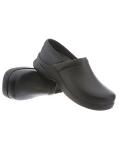 Klogs Footwear 0011-6002-W10-MW Boca Women's Slip Resistant Clog / Chef Shoes with TRUComfort Insole - Black - Size 10 - Medium Wide