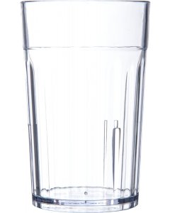 Carlisle 110507 Bistro Tumbler Textured Plastic Clear 5 OZ , 144ea/cs