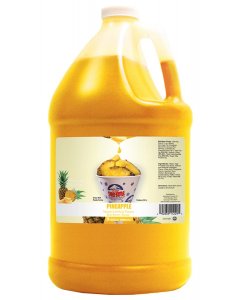Gold Medal 1229 Ready-To-Use Sno-Treat Flavors Sno-Kone Syrup 1 gal. - Pineapple