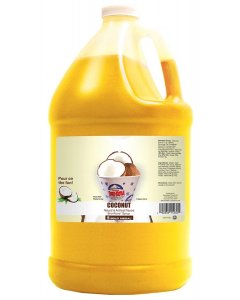 Gold Medal 1230 Ready-To-Use Sno-Treat Flavors Sno-Kone Syrup 1 gal. - Coconut