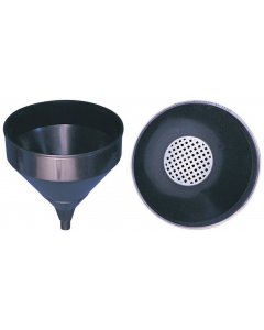 Spill-Stop 13-803 Plastic Drain Funnel with (1) Medium & (1) Coarse Screen Strainers 1-1/2 qt.