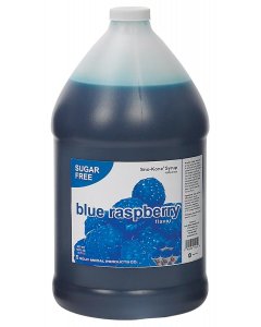 Gold Medal 1404 Ready-To-Use Sugar-Free Sno-Kone Syrup 1 gal. - Blue Raspberry