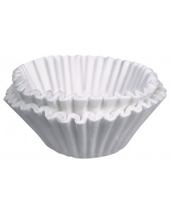 Bunn 20115.0000 Regular Paper Filters for 12 cup Decanter Coffee Brewers 9-3/4" x 4-1/4" - White - 1000/Case