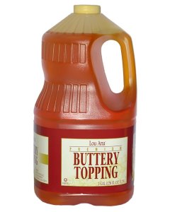 Gold Medal 2029 Lou Ana Buttery Topping Oil - 1 gal. Jug