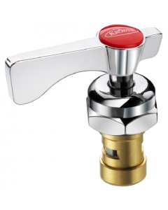 Krowne 21-309L Royal Series 1/4 Turn Ceramic Valve & Lever Handle - Low Lead Hot Stem Assembly for Wall/Deck Mount Faucet