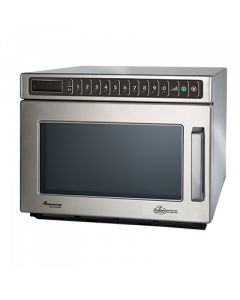 Amana HDC182 Heavy Duty Stainless Steel Commercial Microwave - 208-240V, 2100W