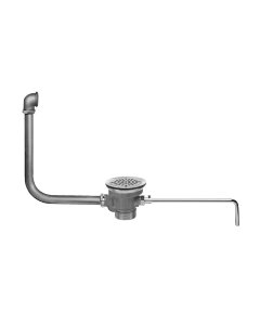 Fisher 22306 DrainKing Waste Valve with Drain Adaptor & Strainer Overflow