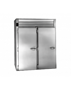 Traulsen RIF232LUT-FHS Roll-In Freezer Two Full-Height Solid Doors for 66" High Racks All Stainless Steel 74.3 Cu. Ft. - 208/230V