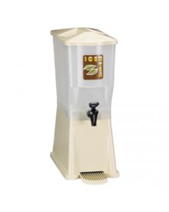TableCraft 356DP Slimline Beverage Dispenser 3 Gal. - Almond