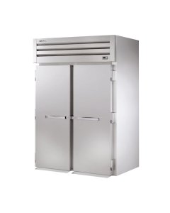 True STR2FRI-2S Spec Series 2-Section 2 Solid Door Roll-In Freezer 68" - Accepts (1) 66"H Rack - 75 cu. ft. - 115/208-230v