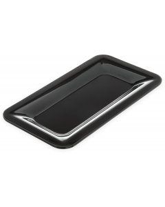 Carlisle 4446003 Food Pan Melamine 1/3 size 1" Depth Black 