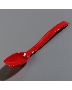 Carlisle 446005 Carlisle .5 oz. Red Salad Bar / Buffet Spoon 12ea/cs 