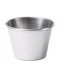 TableCraft 5067 Stainless Steel Round Sauce Cup 2-1/2 oz.