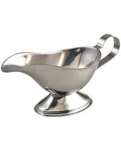Browne 515039 Stainless Steel Gravy Boat 3 oz.