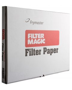 Frymaster 803-0289 Fryer Filter Paper 22" x 34" - for Footprint Filter Systems - 100/Box