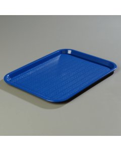 Carlisle CT121614 Cafeteria Tray 12X17 Blue Polypropylene 