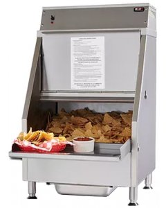 Carter-Hoffmann CW2E Top-Load First-In First-Out  Bulk Chip Warmer 22 Gal. - 120v
