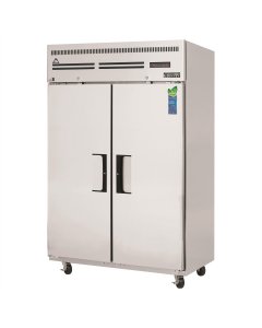 Everest Refrigeration ESF2 2-Section 2 Solid Door Reach-In Freezer 50" - 115V