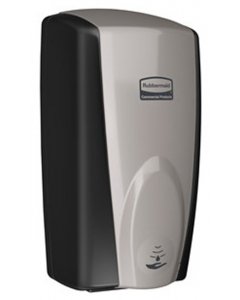 Rubbermaid FG750139 TC AutoFoam Wall Mount Touch-Free Soap Dispenser 1100 ml - Black/Gray Pearl