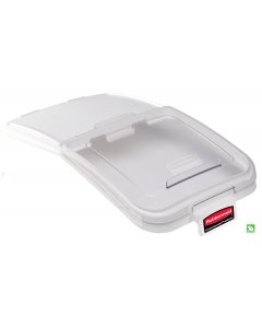 Rubbermaid FG9F7800CLR ProSave Ingredient Bin Lid with 32 oz. Scoop 29" x 14-1/2" - Clear - fits FG360288WHT