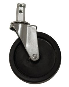 Advance Tabco RA-25 Standard Bolted Stem Caster 5" dia. - for use on Welded Pan Racks