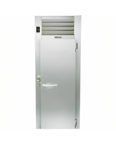 Traulsen RR132L-COR02 Correctional Roll-In Refrigerator One Full-Height Solid Door Right Hinged for 66" High Racks 36 Cu. Ft. - 115V