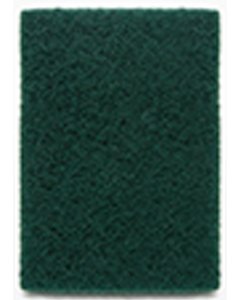 ACS Industries S096 Scrubble General Purpose Medium Abrasive Green Scouring Pad 6" x 9" - 10/Pack