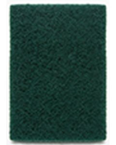 ACS Industries S096 Scrubble General Purpose Medium Abrasive Green Scouring Pad 6" x 9" - 10/Pack