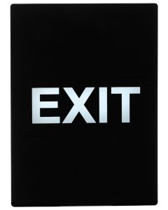 Winco SGN-805 "Exit" Informational Sign 8-1/2" x 11-3/4"