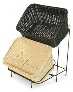 GET ST-1511-RACK Designer Polyweave Basket Series 2-Tier Metal Rack - for 2 WB-1510 Baskets