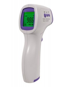 San Jamar THDG310 Non-Contact FDA Infrared Forehead Thermometer 89.6 to 109 F