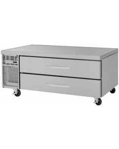 Turbo Air PRCBE-60R-N Pro Series 1-Section 2 Drawer Refrigerated Chef Base 60" - Holds (3) full size pans per drawer (NOT included) - 9.77 cu. ft. - 115v