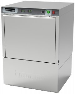 Champion UH130B Undercounter High Temperature Dishwasher with Built-In Booster Heater 24" - (25) Racks/hr - 208-240v/60/1-3-ph