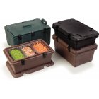 Carlisle PC180N03 CARL Food PanCarrier TopLoad (1) pan capacity Black 