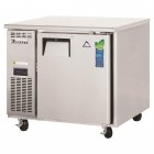 6.3 cu ft Under Counter Freezer 27 Stainless Steel Commercial Freezer  Single One Door TUC27F