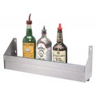 Advance Tabco SRK-3-X Special Value Underbar Basics Stainless Steel Heavy Duty Single Tier Speed Rail 6" - (9-10) Bottle Capacity