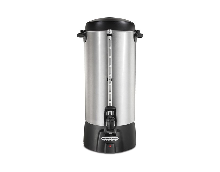 COFFEE MAKER ELECTRIC ALUMINUM 100 CUP