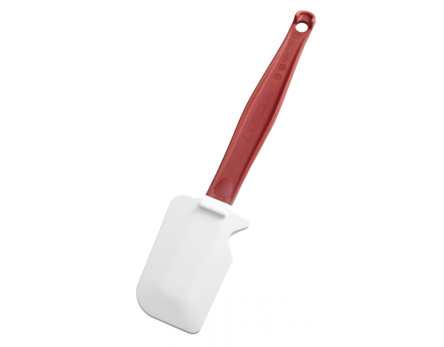 Rubbermaid High-Heat Cook's Scraper 9 1/2 in Red/White