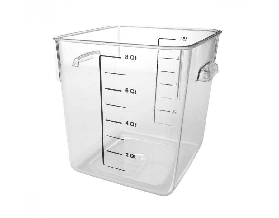 Rubbermaid Clear Square Food Storage Containers