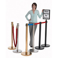 Crowd Control Signs & Stanchions